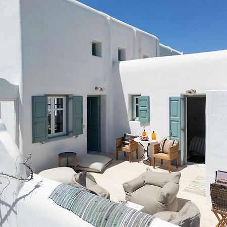 Mykonian Style W Shared Pool Houses & Nighttime Security Guard Ornos  Luaran gambar