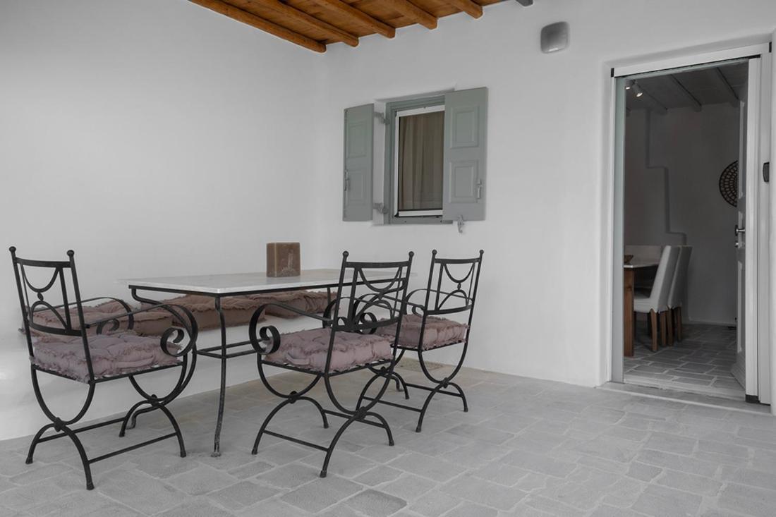 Mykonian Style W Shared Pool Houses & Nighttime Security Guard Ornos  Luaran gambar