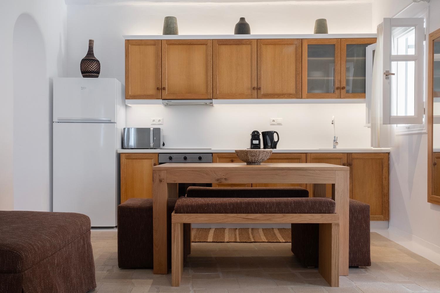 Mykonian Style W Shared Pool Houses & Nighttime Security Guard Ornos  Luaran gambar