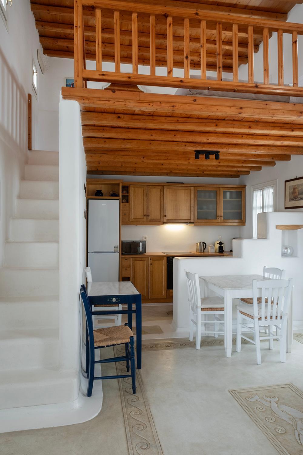 Mykonian Style W Shared Pool Houses & Nighttime Security Guard Ornos  Luaran gambar